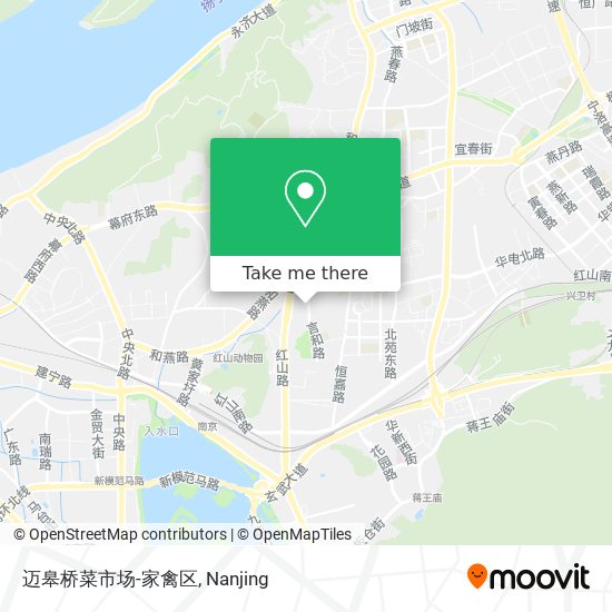 迈皋桥菜市场-家禽区 map