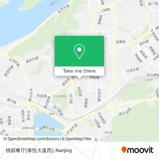 桃园餐厅(泰悦大厦西) map