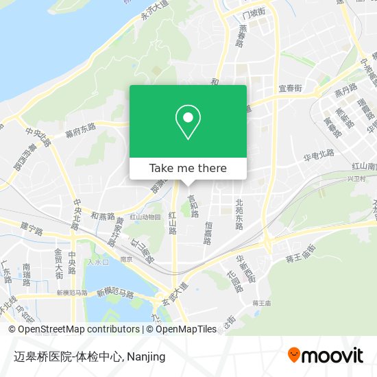 迈皋桥医院-体检中心 map
