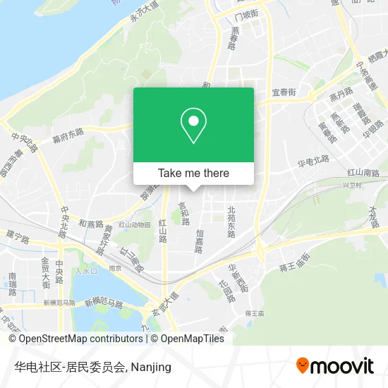 华电社区-居民委员会 map