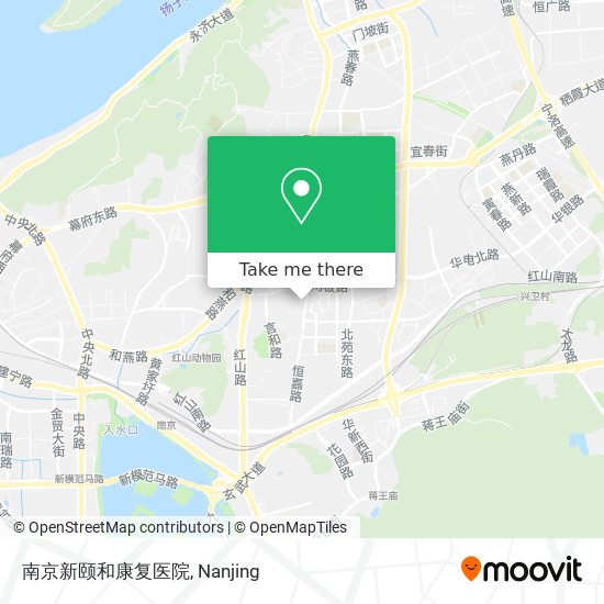 南京新颐和康复医院 map