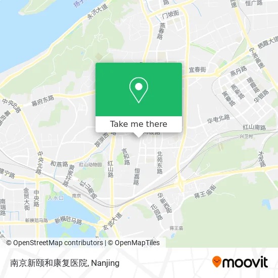南京新颐和康复医院 map