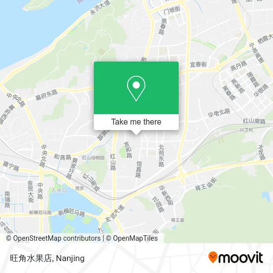 旺角水果店 map