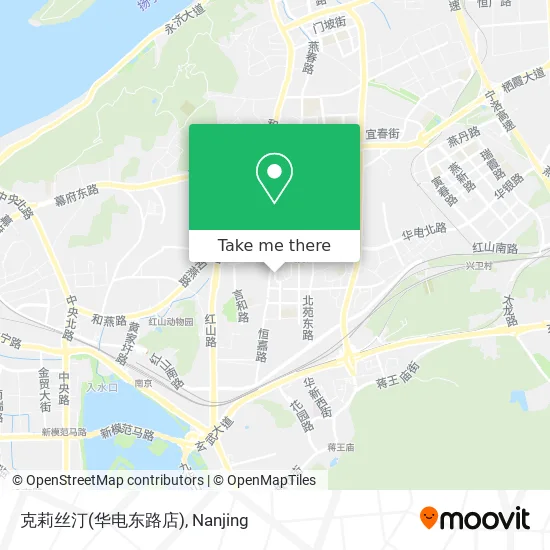 克莉丝汀(华电东路店) map