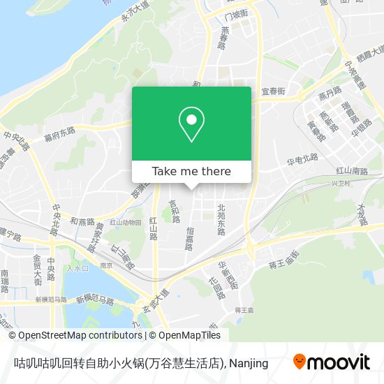 咕叽咕叽回转自助小火锅(万谷慧生活店) map