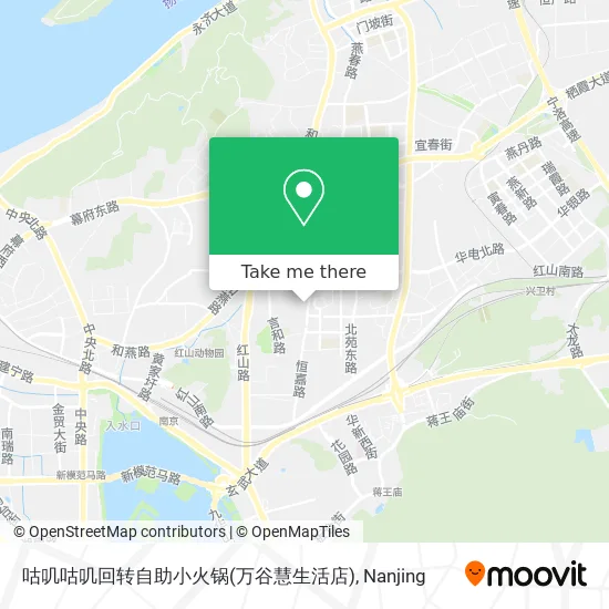 咕叽咕叽回转自助小火锅(万谷慧生活店) map