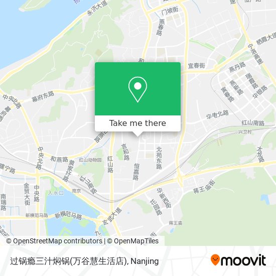 过锅瘾三汁焖锅(万谷慧生活店) map
