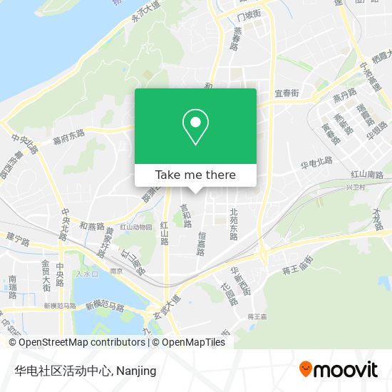 华电社区活动中心 map