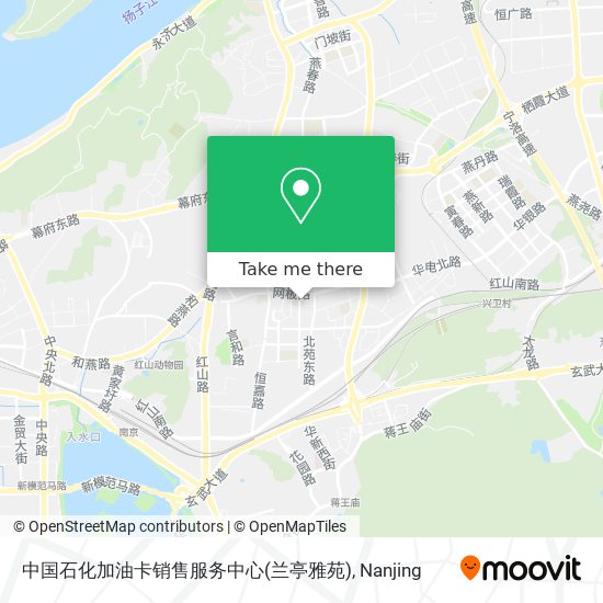 中国石化加油卡销售服务中心(兰亭雅苑) map