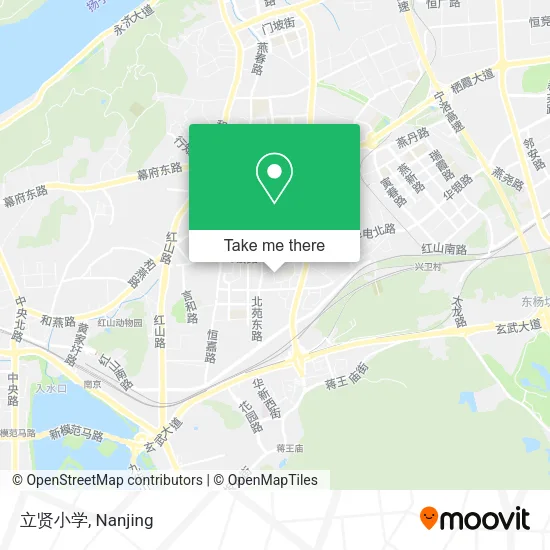 立贤小学 map