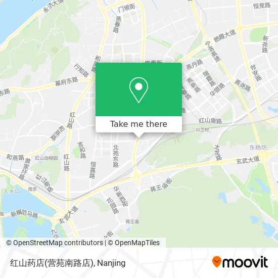 红山药店(营苑南路店) map