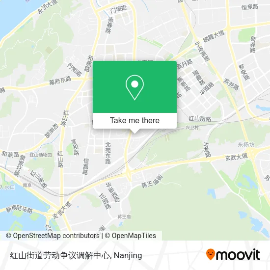 红山街道劳动争议调解中心 map