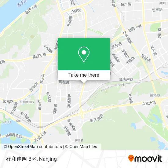 祥和佳园-B区 map