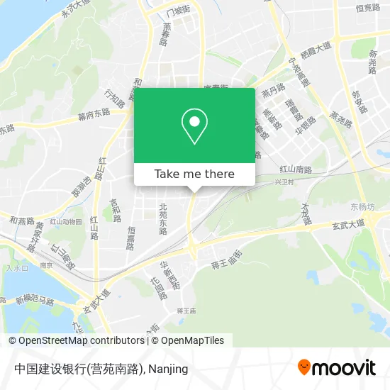 中国建设银行(营苑南路) map