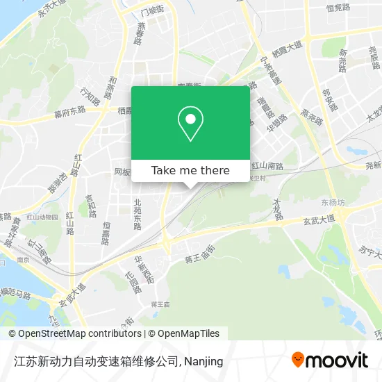 江苏新动力自动变速箱维修公司 map