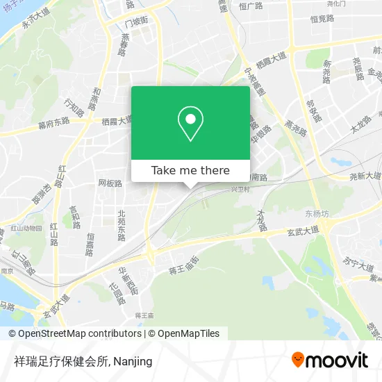 祥瑞足疗保健会所 map