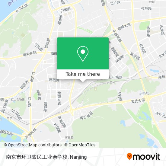 南京市环卫农民工业余学校 map