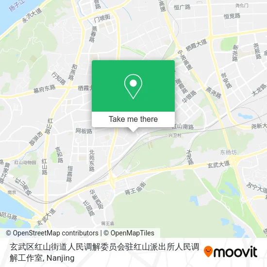 玄武区红山街道人民调解委员会驻红山派出所人民调解工作室 map