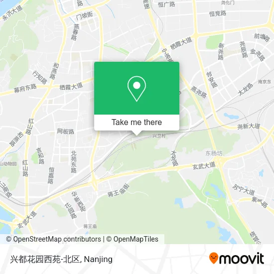 兴都花园西苑-北区 map