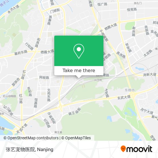 张艺宠物医院 map