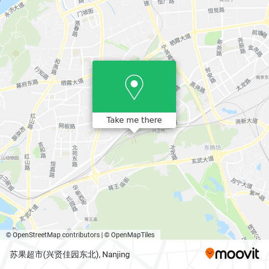 苏果超市(兴贤佳园东北) map