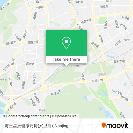海王星辰健康药房(兴卫店) map