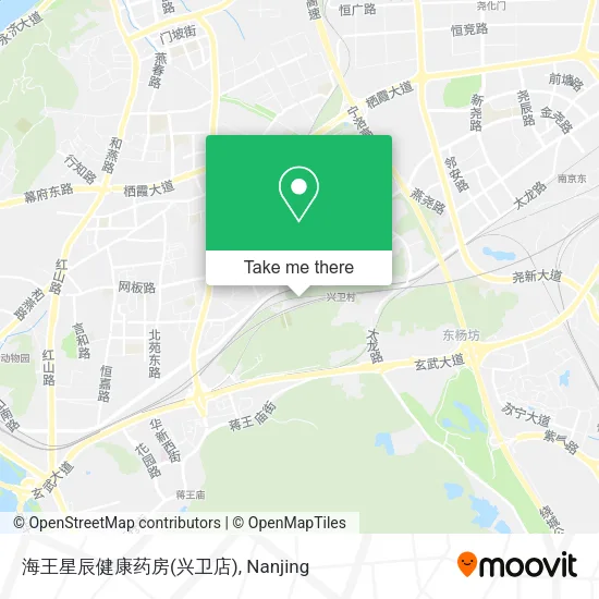 海王星辰健康药房(兴卫店) map