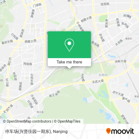 停车场(兴贤佳园一期东) map