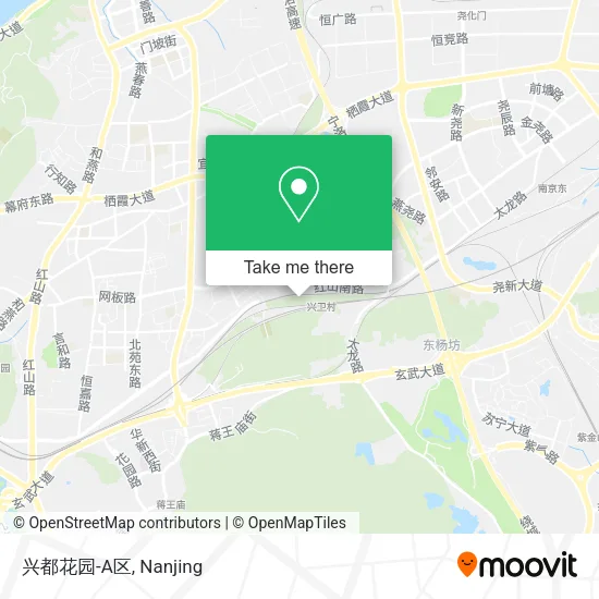 兴都花园-A区 map