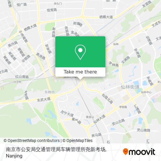 南京市公安局交通管理局车辆管理所尧新考场 map