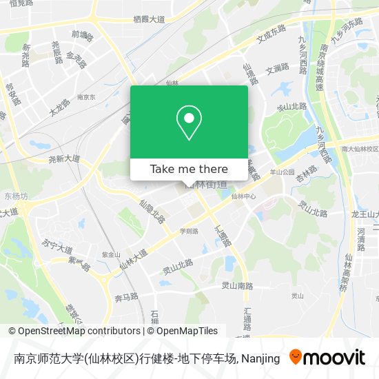 南京师范大学(仙林校区)行健楼-地下停车场 map