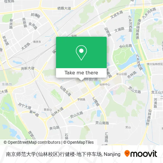 南京师范大学(仙林校区)行健楼-地下停车场 map