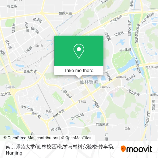 南京师范大学(仙林校区)化学与材料实验楼-停车场 map