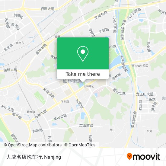 大成名店洗车行 map