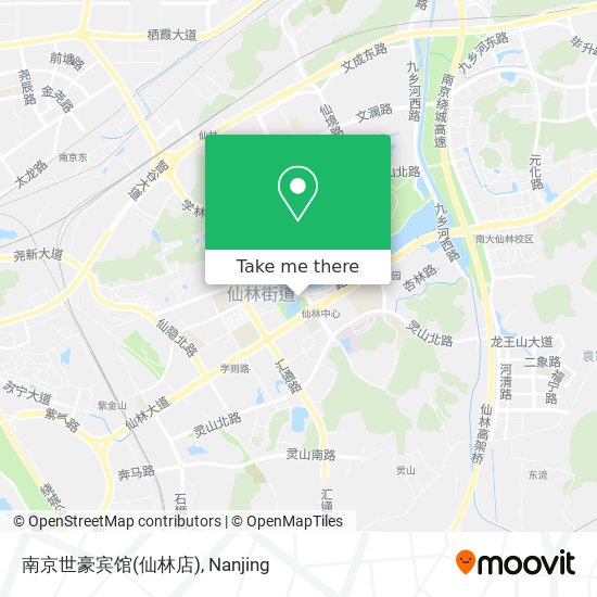 南京世豪宾馆(仙林店) map