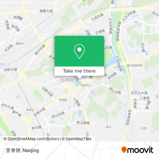 里脊饼 map