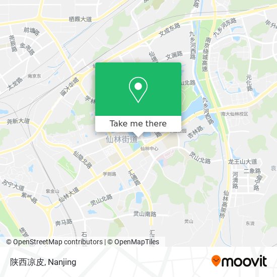 陕西凉皮 map