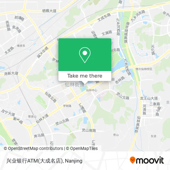 兴业银行ATM(大成名店) map