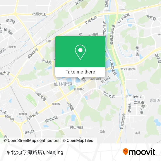 东北炖(学海路店) map