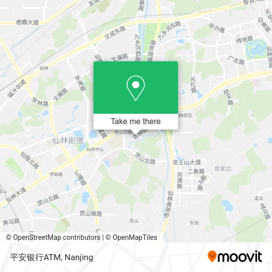 平安银行ATM map