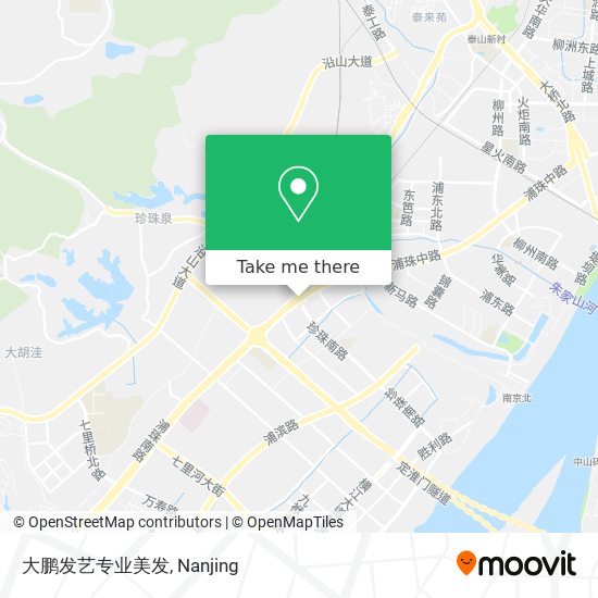 大鹏发艺专业美发 map