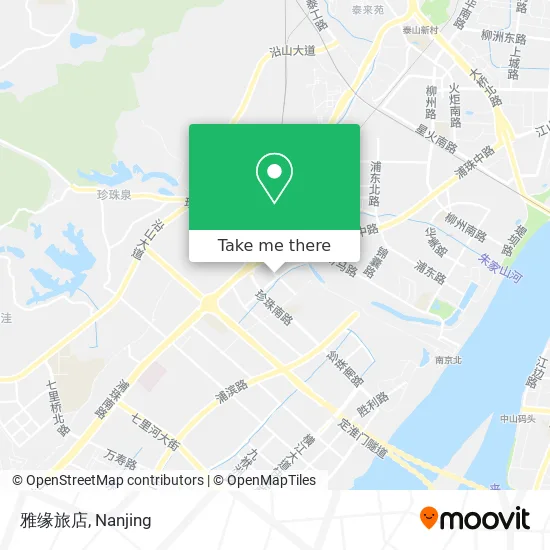 雅缘旅店 map