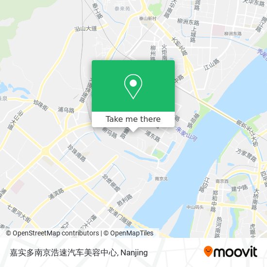 嘉实多南京浩速汽车美容中心 map