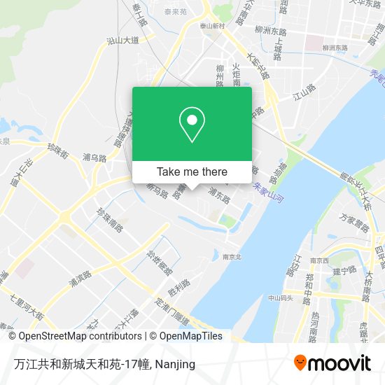 万江共和新城天和苑-17幢 map
