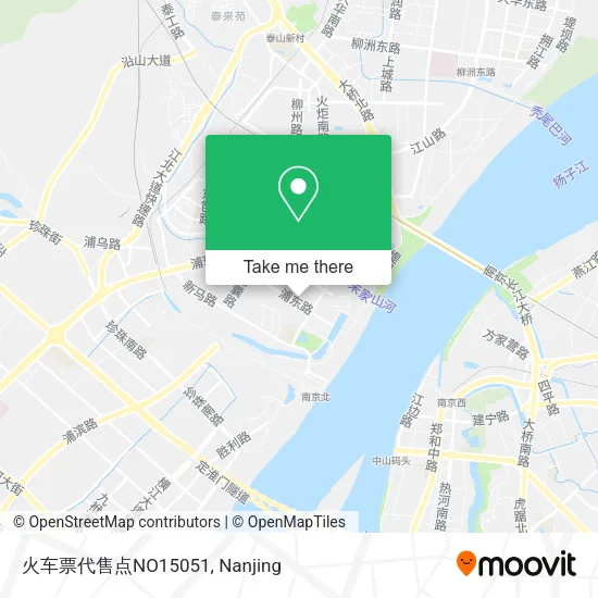 火车票代售点NO15051 map