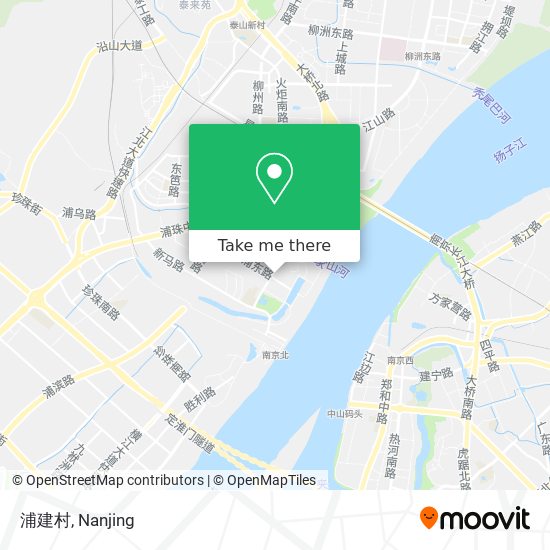 浦建村 map