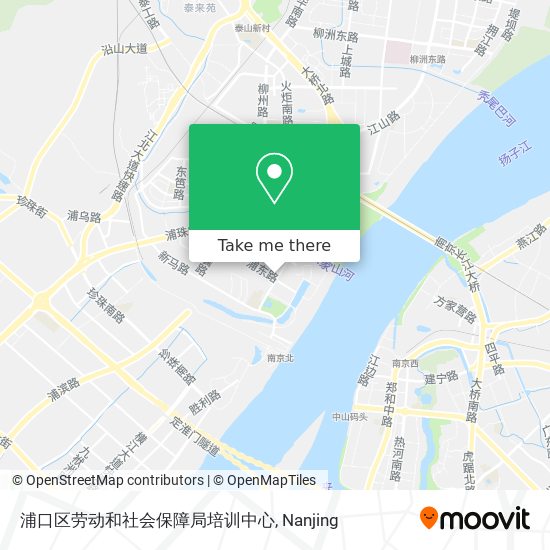 浦口区劳动和社会保障局培训中心 map