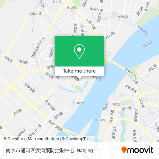 南京市浦口区疾病预防控制中心 map