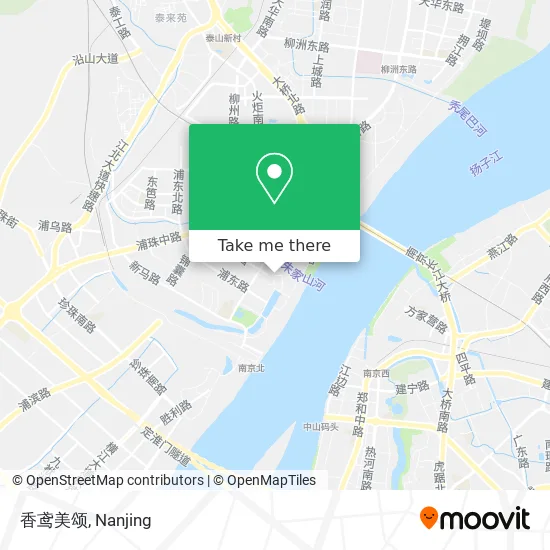 香鸢美颂 map