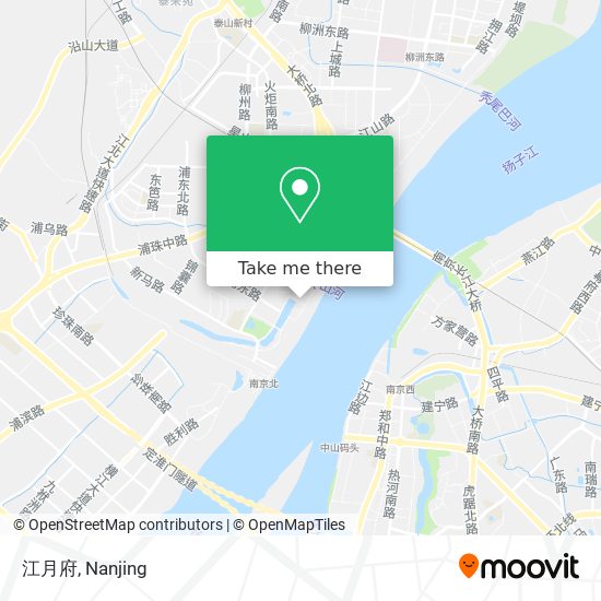 江月府 map